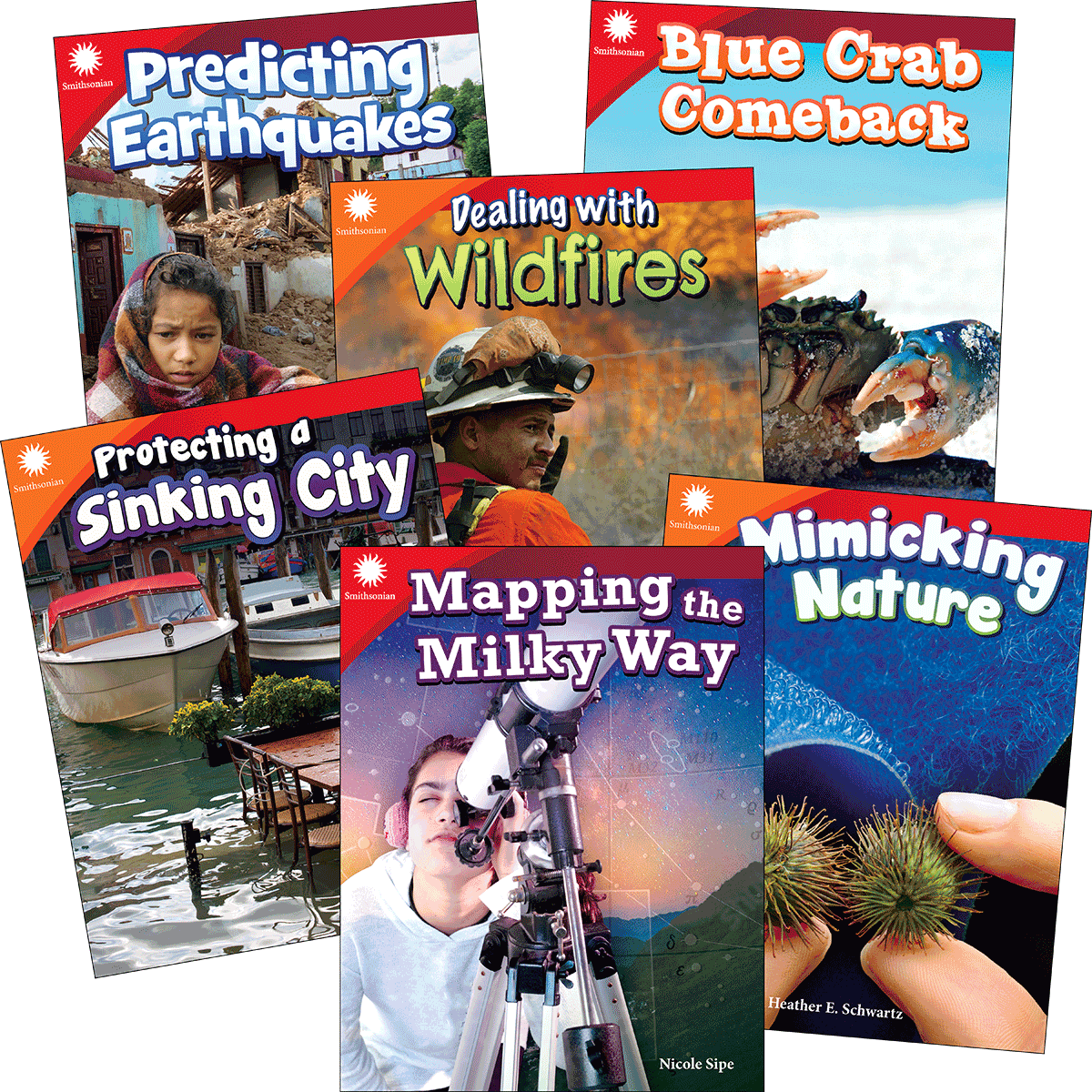 Smithsonian Informational Text: The Natural World Grades 2-3: 6-Book Set
