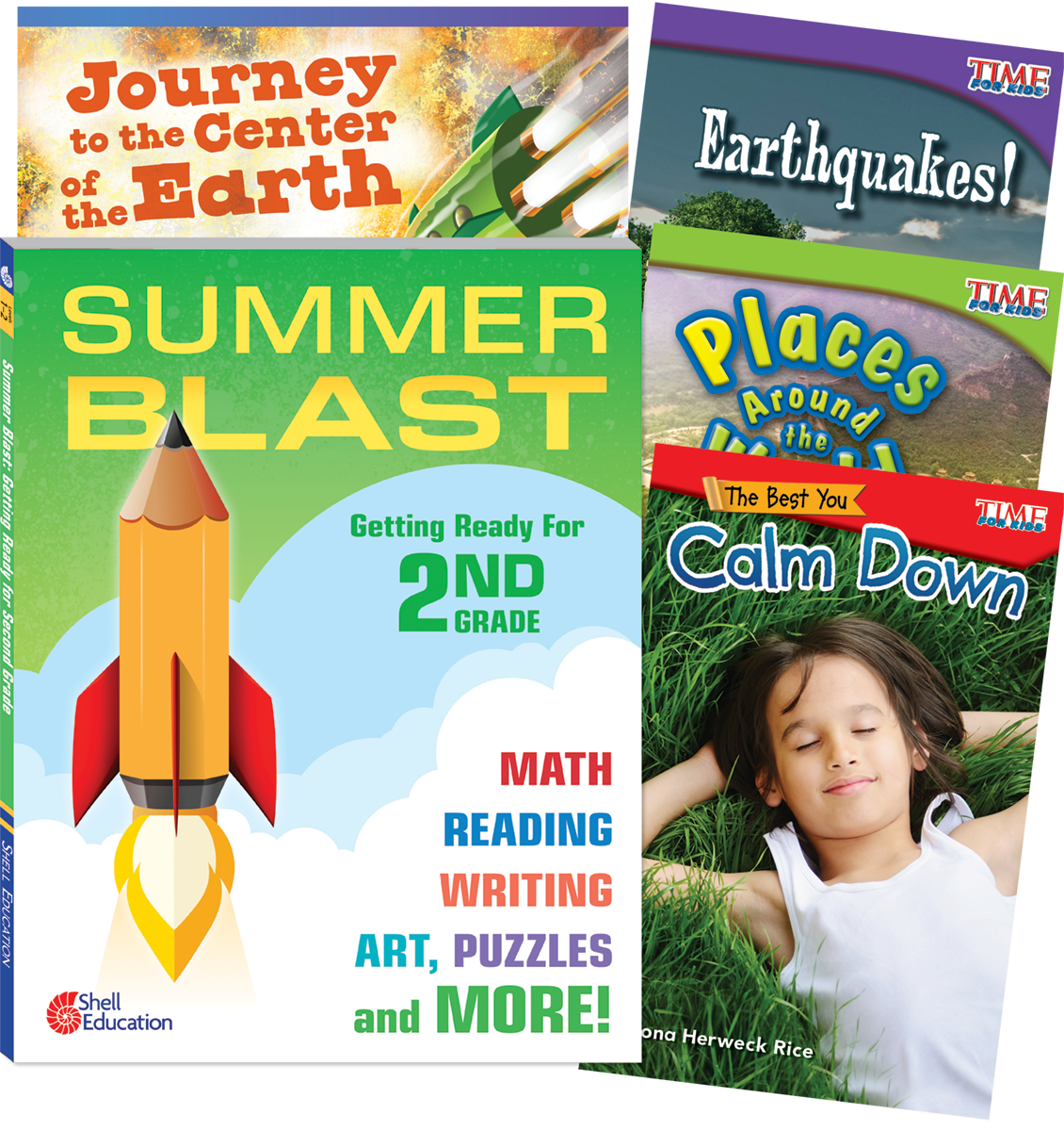 Learn-at-Home: Summer Reading Bundle Grade 2: 5-Book Set