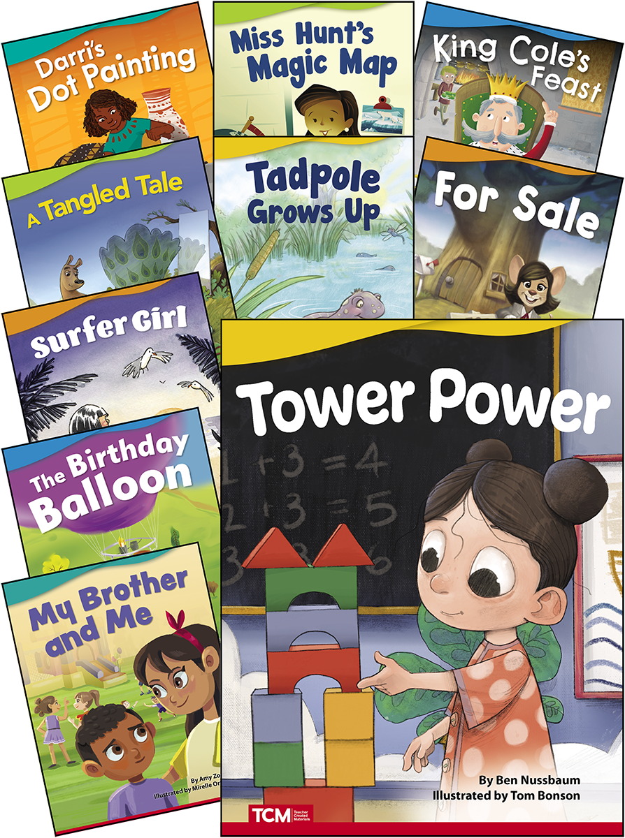 Literary Text 2nd Ed Grade 1 Set 3: 10-Book Set