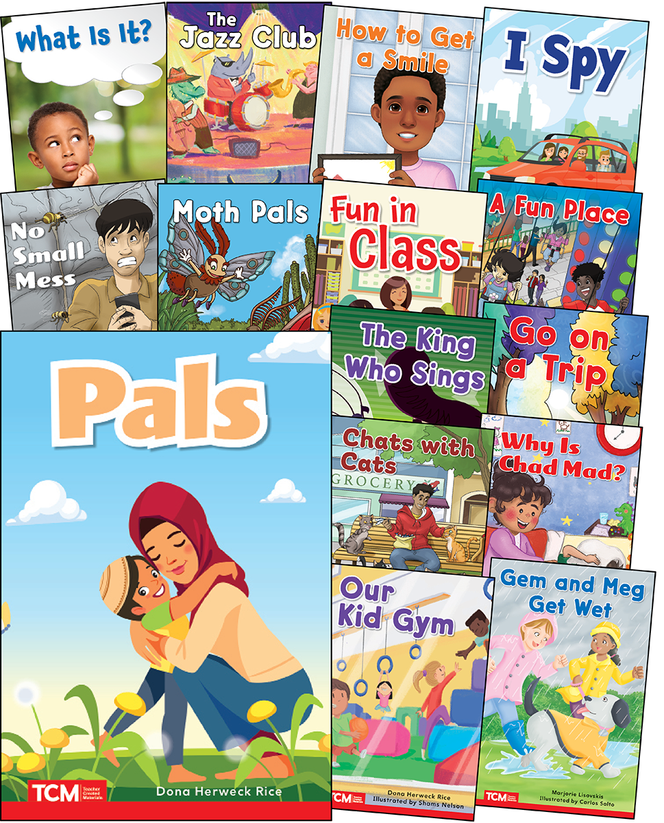 Decodable Books Grade 1 Set 1: 15-Book Set
