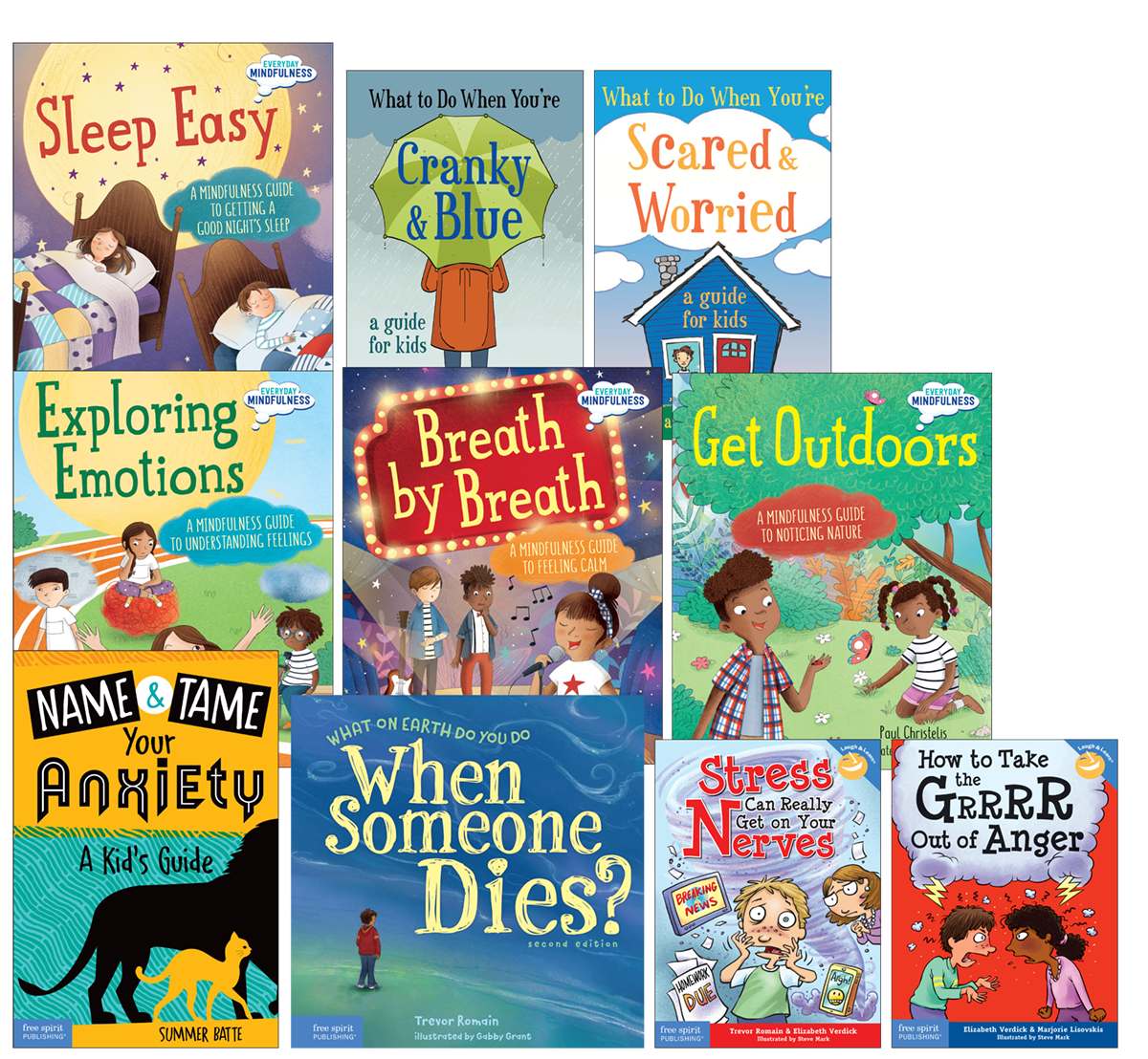 Mental Health Third/Fourth/Fifth Grade Expanded 10-Book Collection