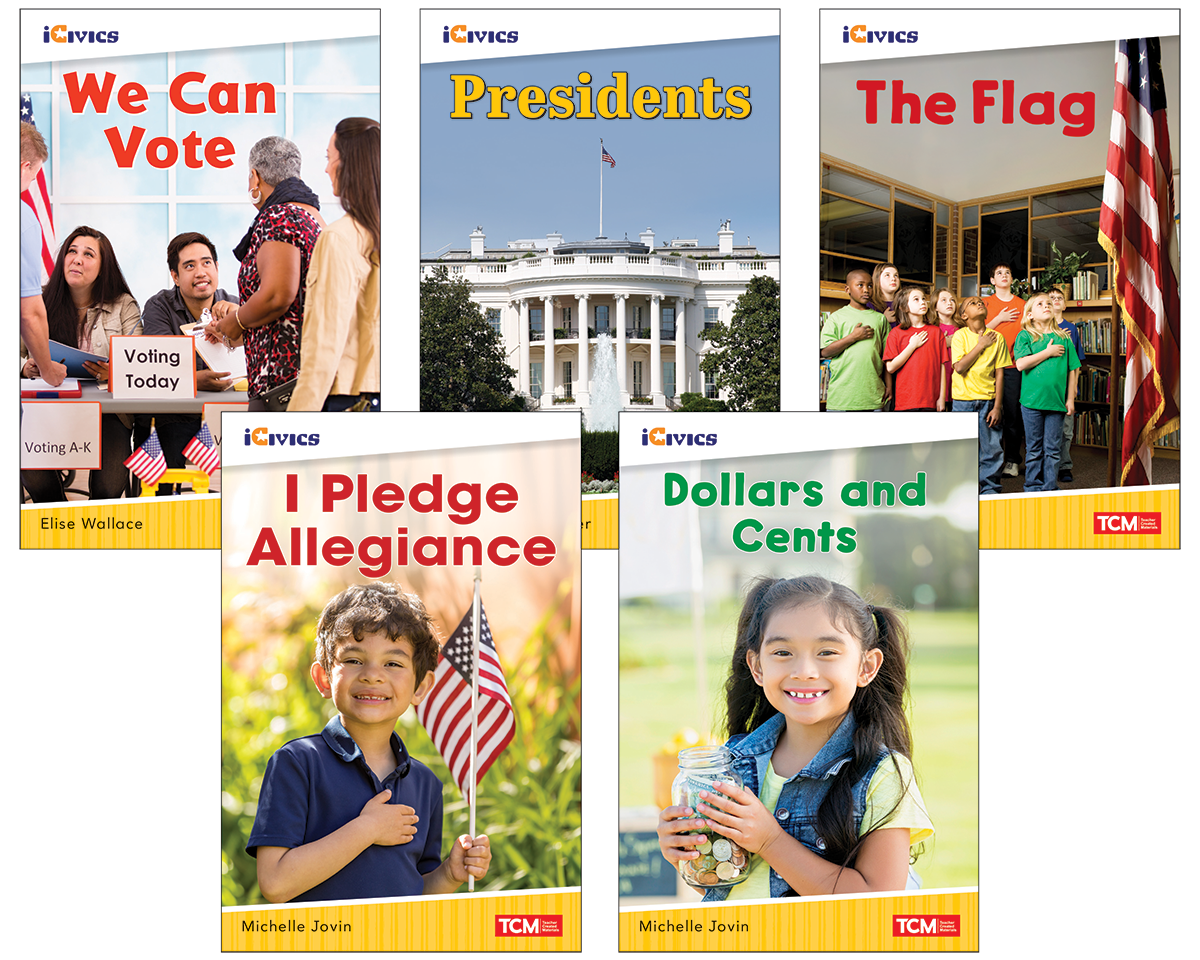 iCivics Grade K: Leadership & Responsibility 5-Book Set