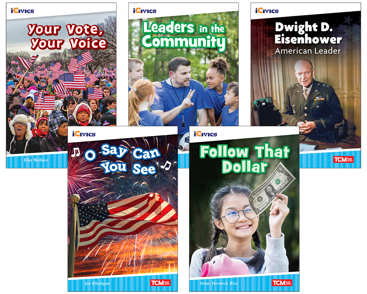 iCivics Grade 2: Leadership & Responsibility 5-Book Set