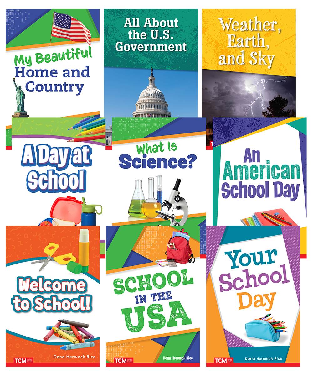 Get Ready Vocabulary Readers Complete 9-Book Set