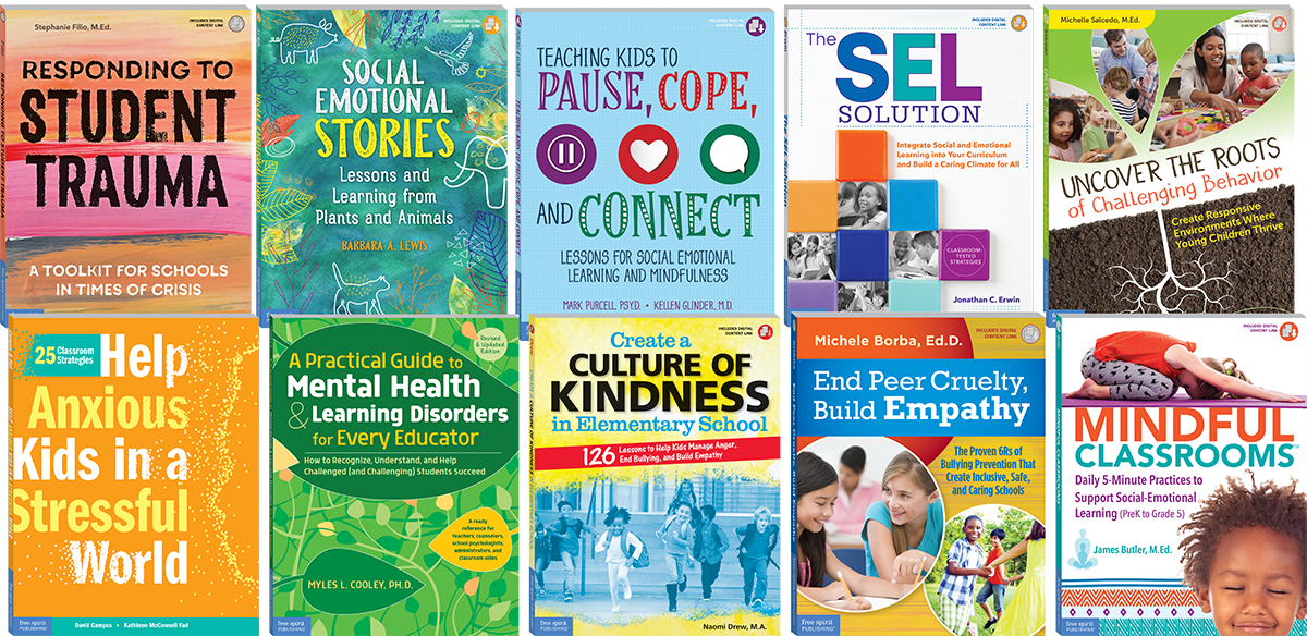Mental Health Educator Resources Elementary 10-Book Set