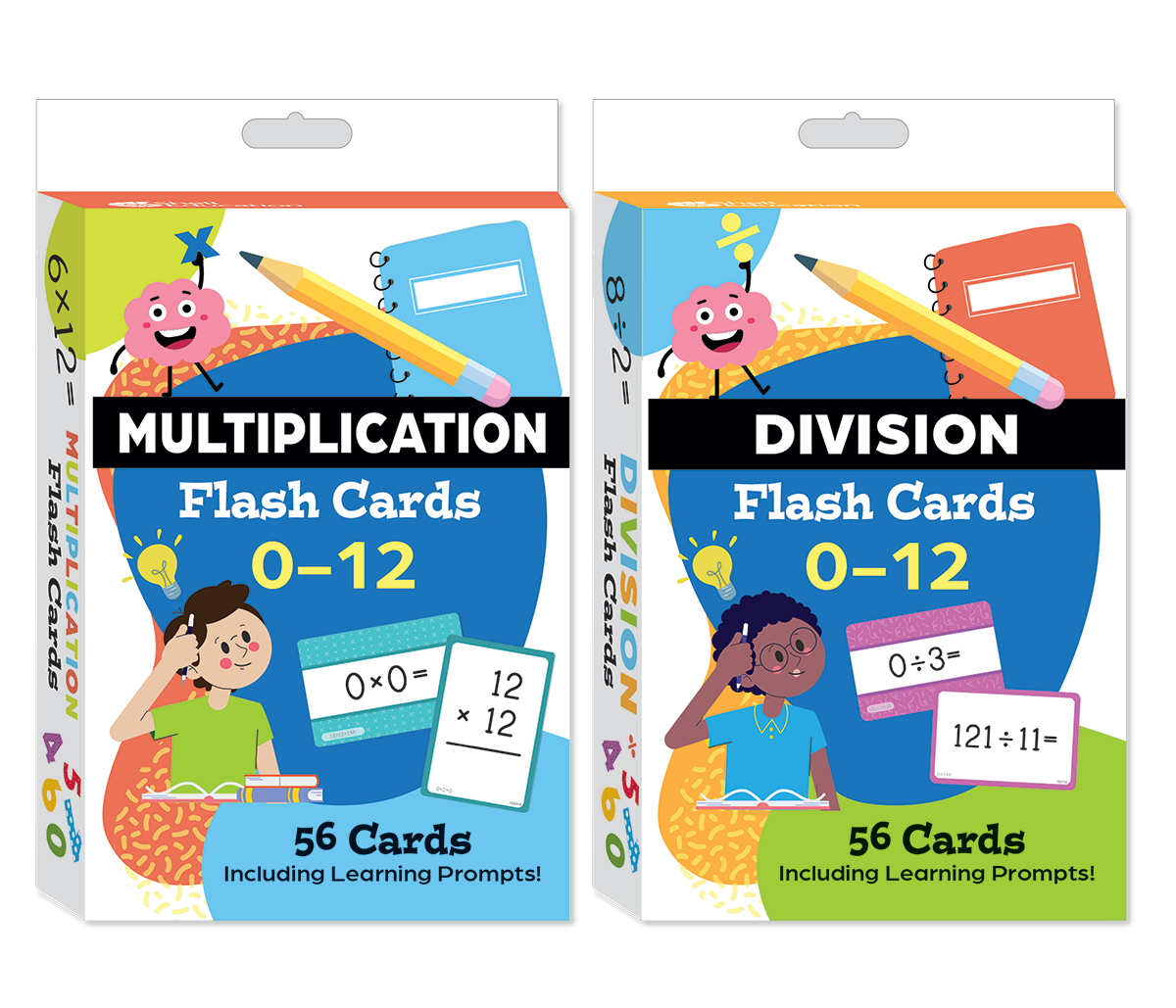 Multiplication & Division Flash Card 2-Deck Set