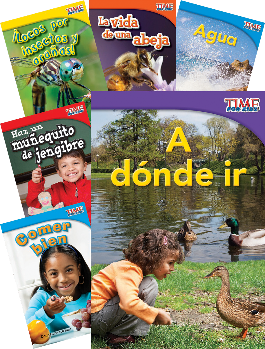 TIME FOR KIDS® Informational Text Grade 1 Spanish Readers Set 3 10-Book Set