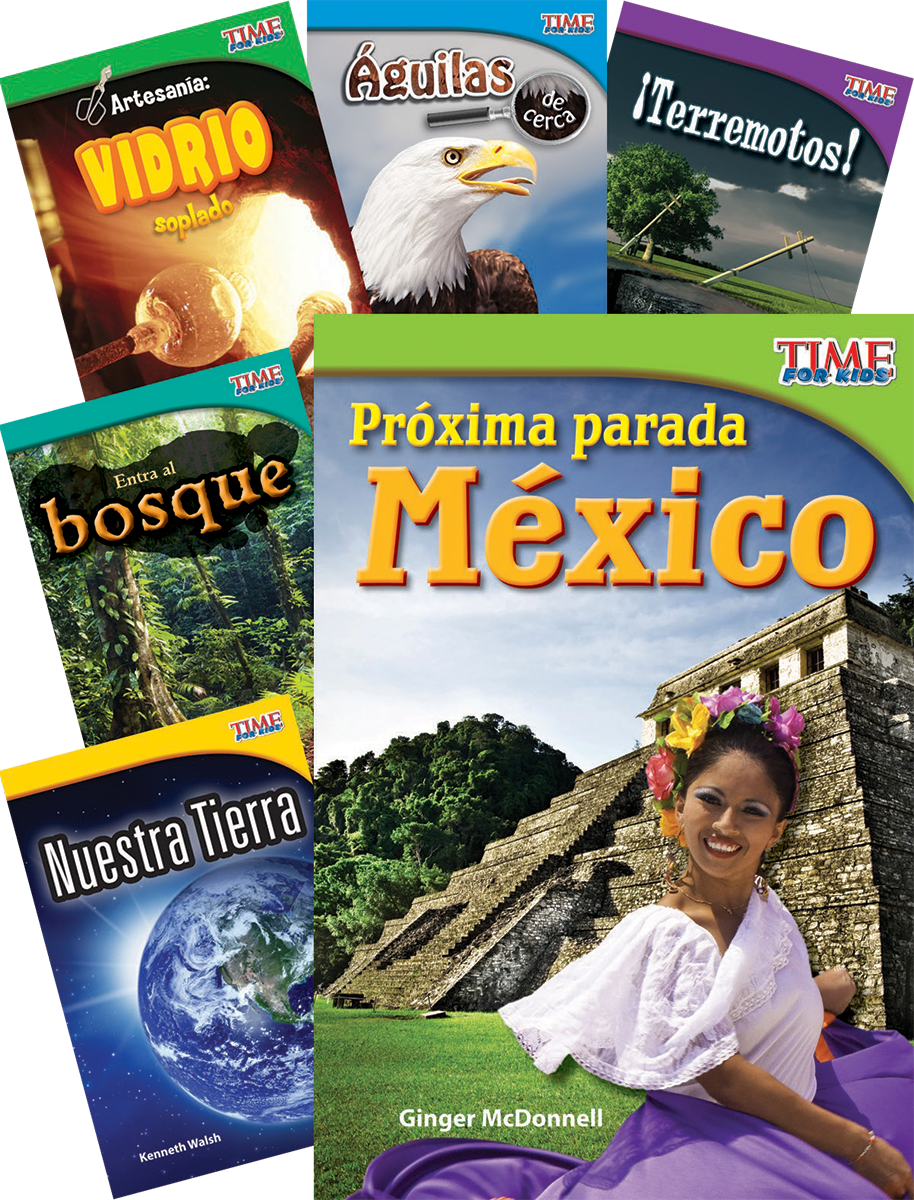 TIME FOR KIDS® Informational Text Grade 2 Spanish Readers Set 1 10-Book Set