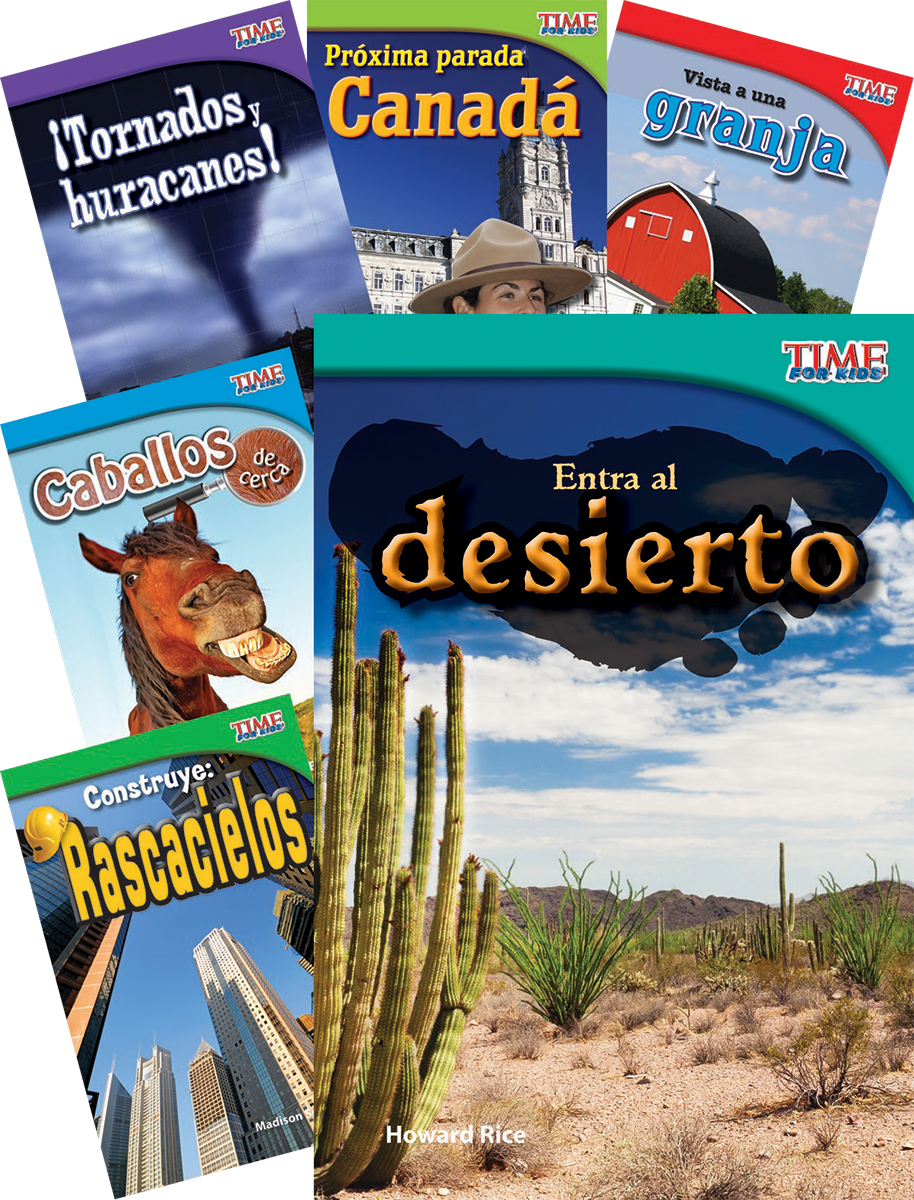 TIME FOR KIDS® Informational Text Grade 2 Spanish Readers Set 2 10-Book Set
