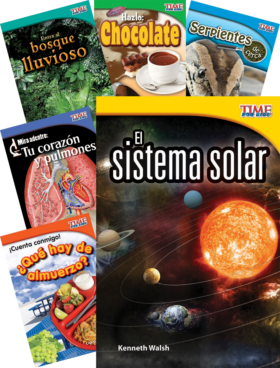 TIME FOR KIDS® Informational Text Grade 2 Spanish Readers Set 3 10-Book Set