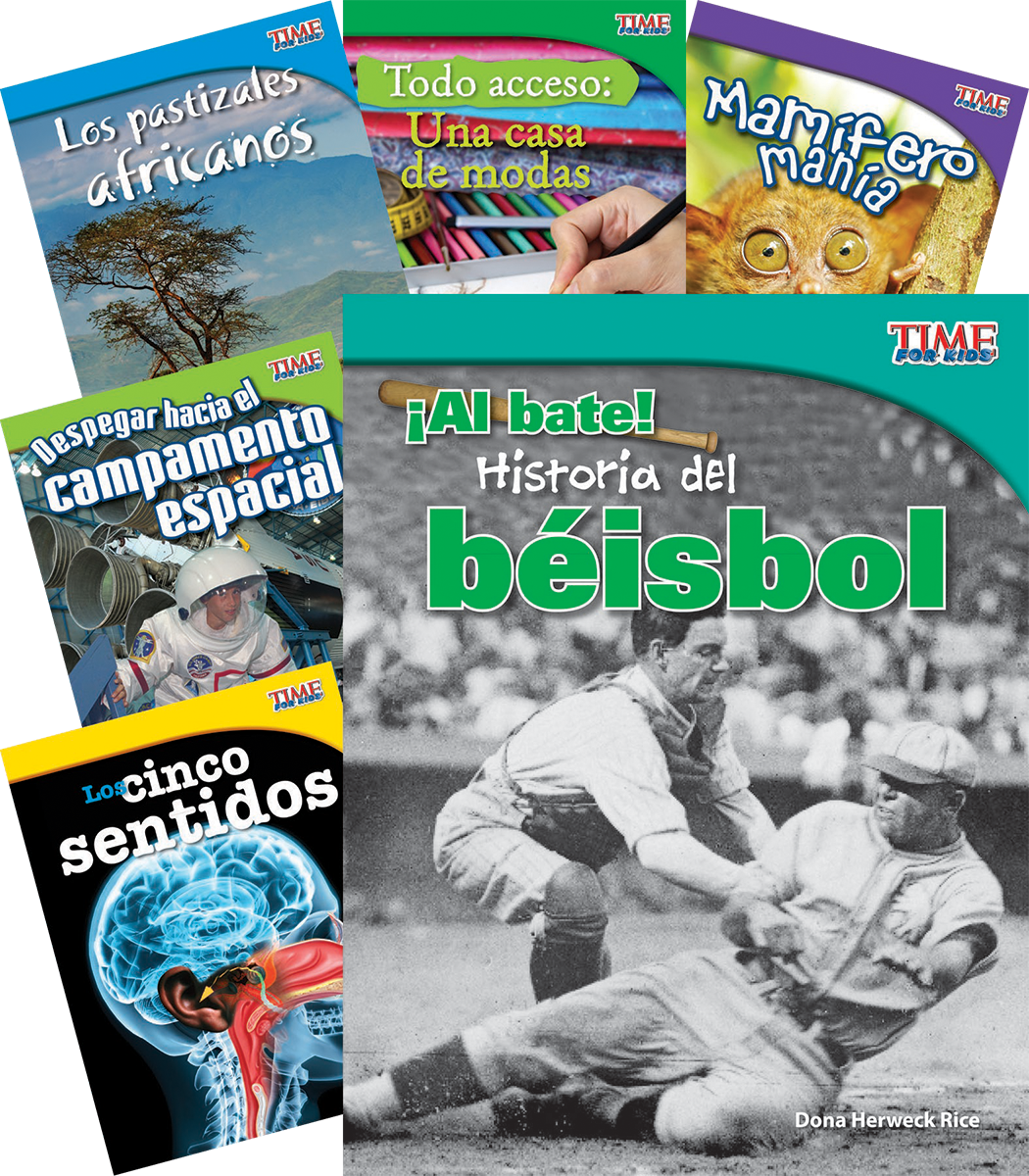 TIME FOR KIDS® Informational Text Grade 3 Spanish Readers Set 1 10-Book Set