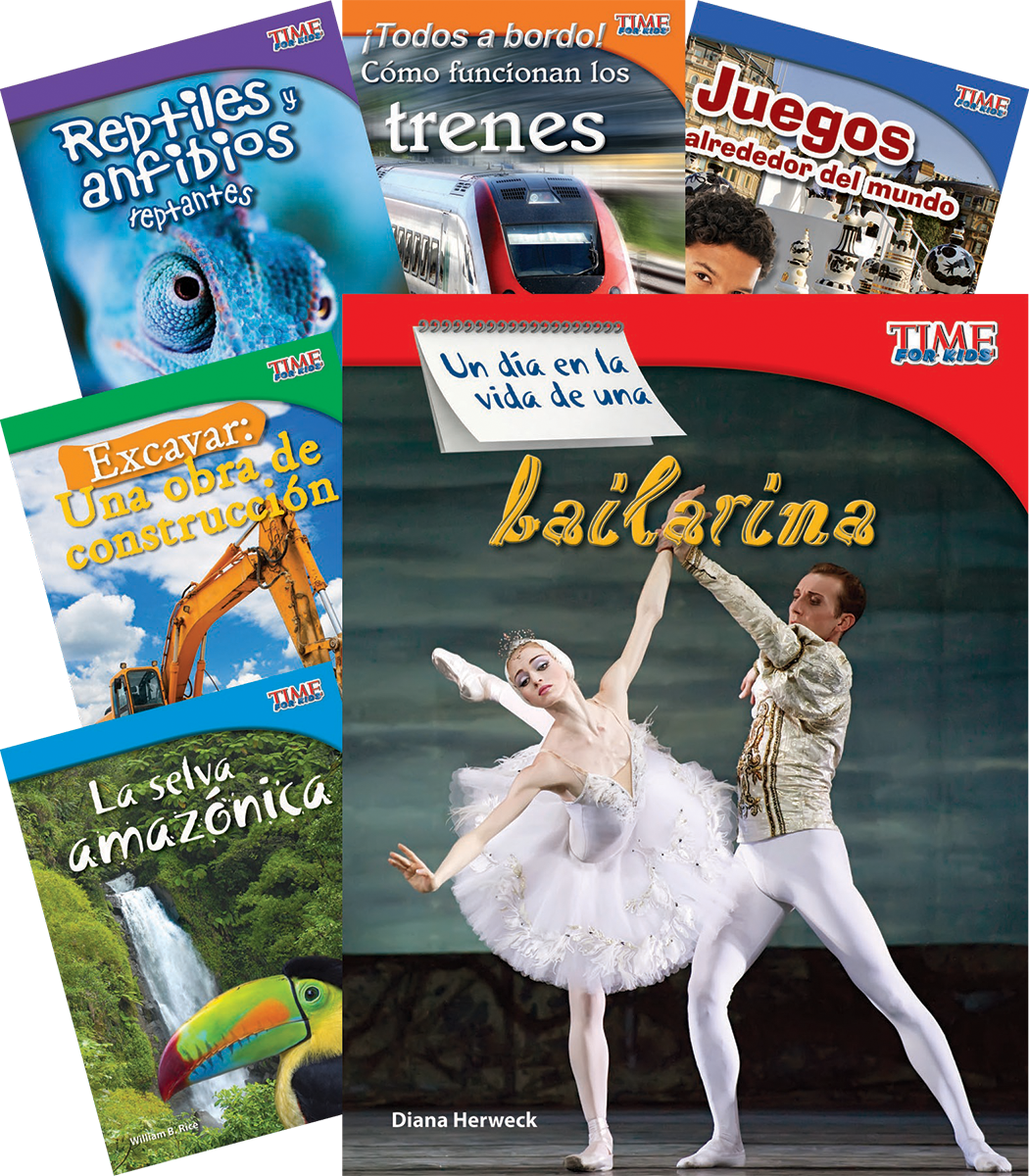 TIME FOR KIDS® Informational Text Grade 3 Spanish Readers Set 2 10-Book Set
