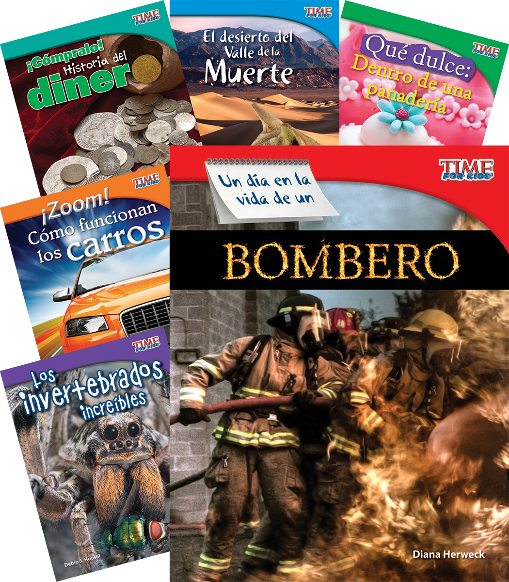 TIME FOR KIDS® Informational Text Grade 3 Spanish Readers Set 3 10-Book Set