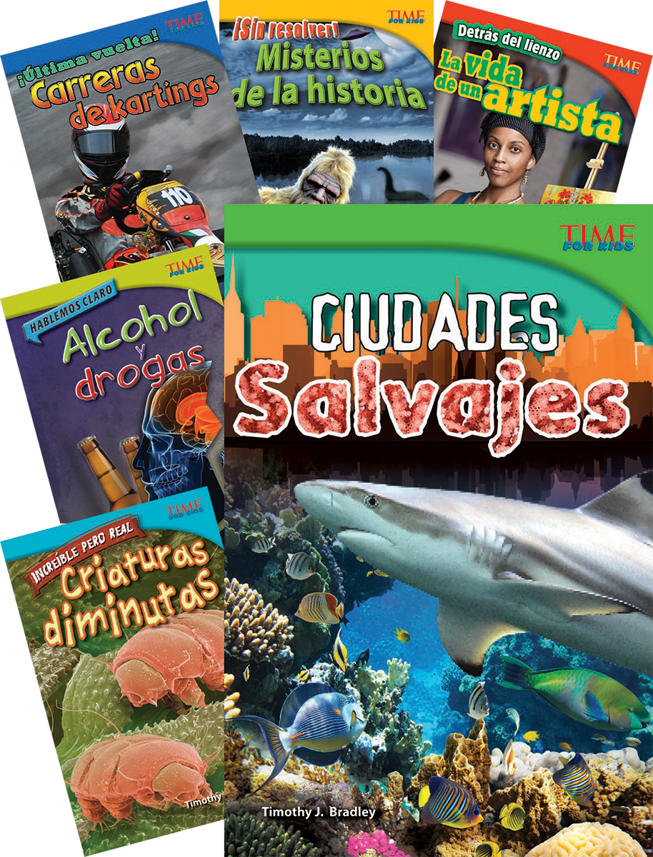 TIME FOR KIDS® Informational Text Grade 4 Spanish Readers Set 3 10-Book Set