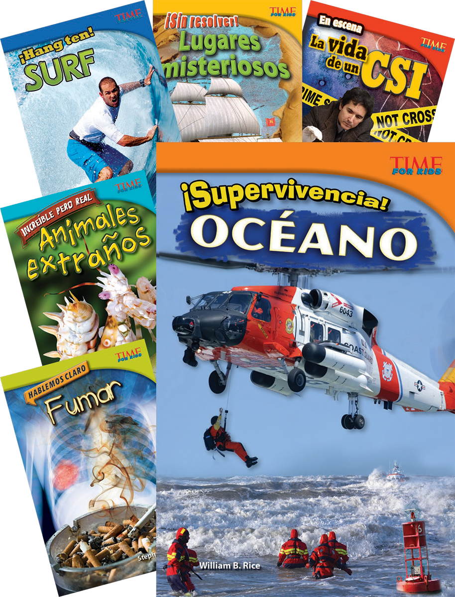 TIME FOR KIDS® Informational Text Grade 4 Spanish Readers Set 2 10-Book Set
