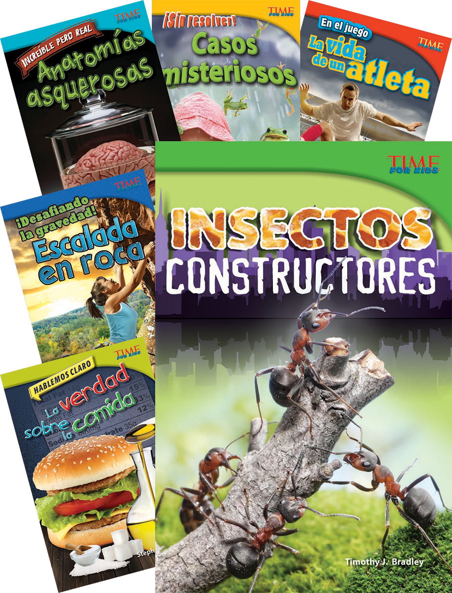 TIME FOR KIDS® Informational Text Grade 4 Spanish Readers Set 1 10-Book Set