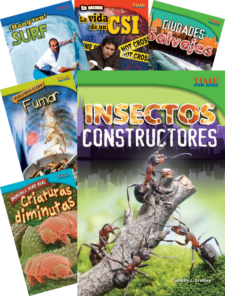 TIME FOR KIDS® Informational Text Grade 4 Spanish Readers 30-Book Set