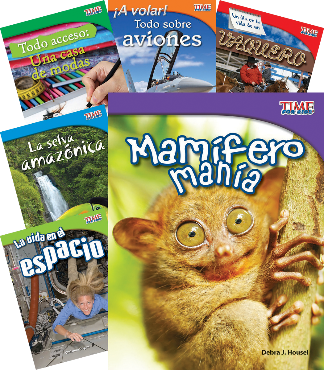 TIME FOR KIDS® Informational Text Grade 3 Spanish Readers 30-Book Set