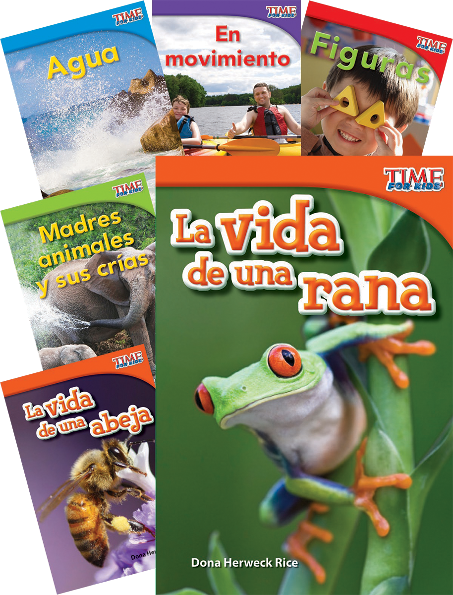 TIME FOR KIDS® Informational Text Grade 1 Spanish Readers 30-Book Set