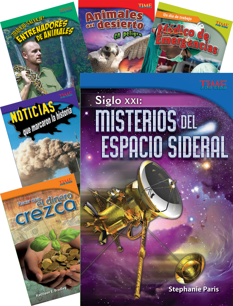TIME FOR KIDS® Informational Text Grade 5 Spanish Set 2 10-Book Set