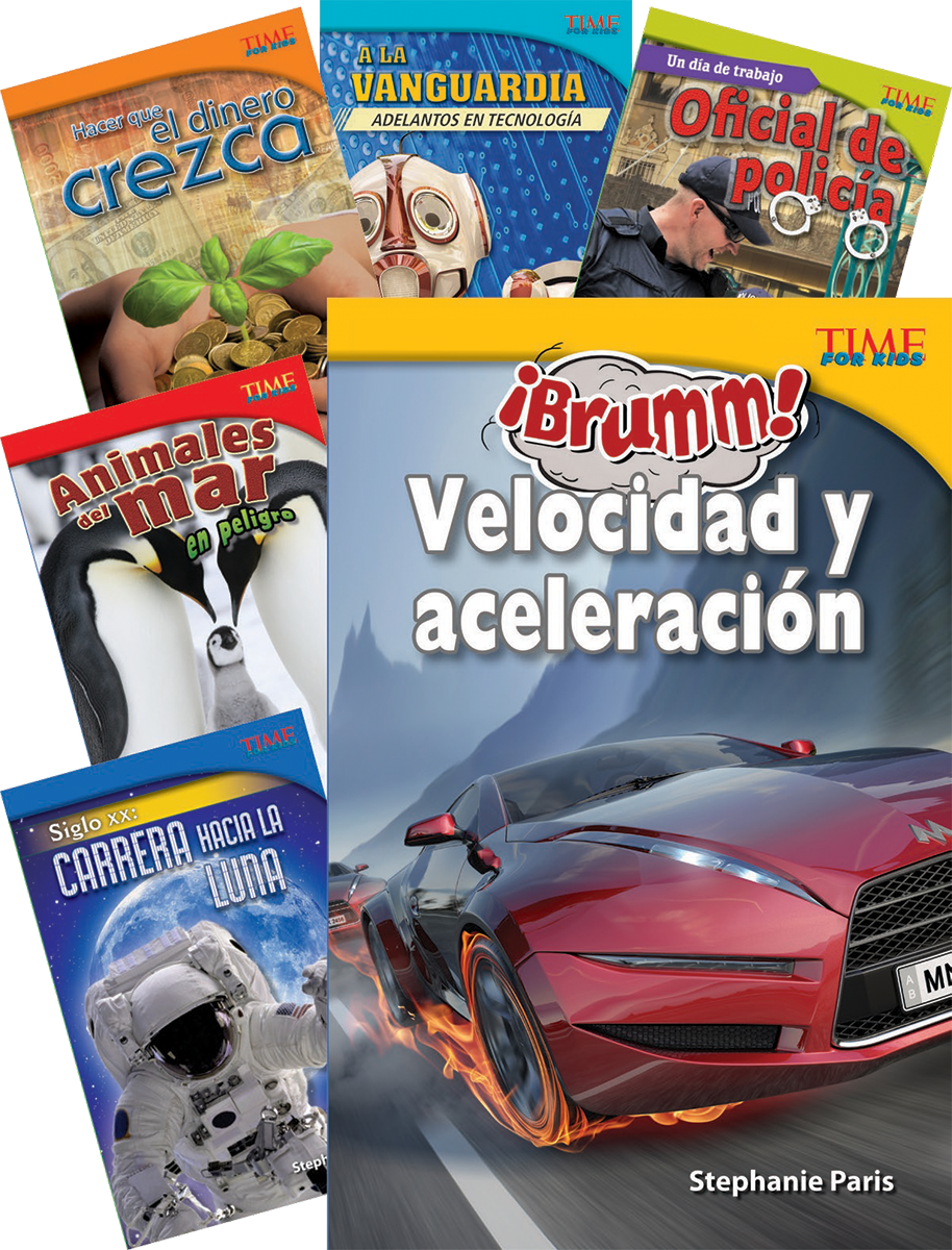 TIME FOR KIDS® Informational Text Grade 5 Spanish Set 1 10-Book Set