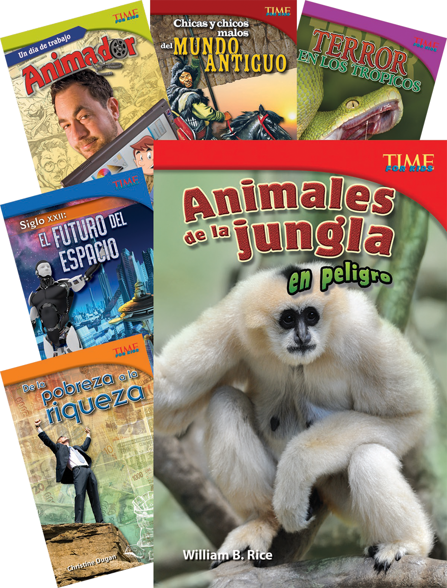 TIME FOR KIDS® Informational Text Grade 5 Spanish Set 3 10-Book Set