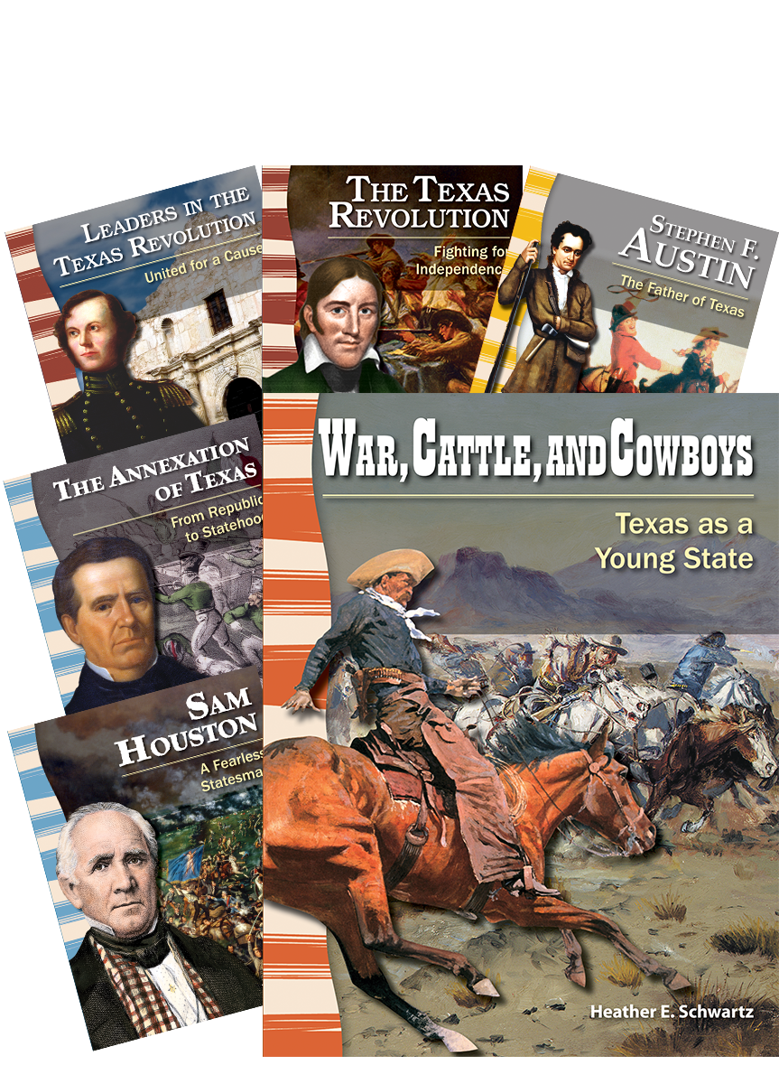 Early Texas History 6-Book Set