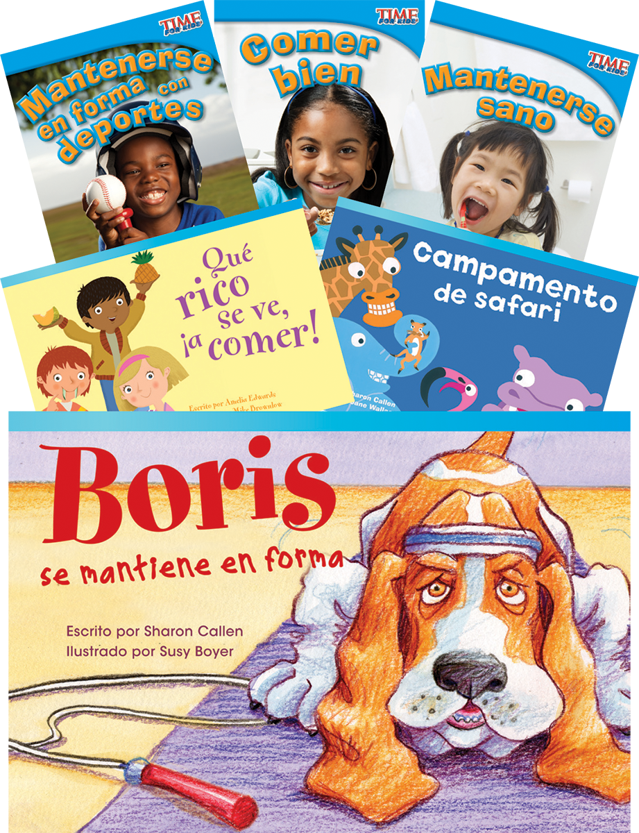 ¡Saludable y en forma! 6-Book Set