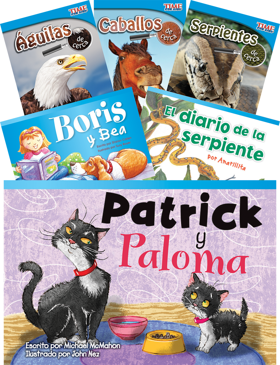 Especies animales 6-Book Set