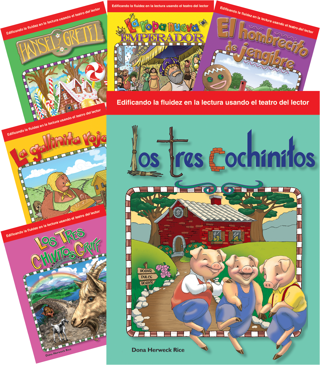 Children's Folk Tales and Fairy Tales 6-Book Spanish Set