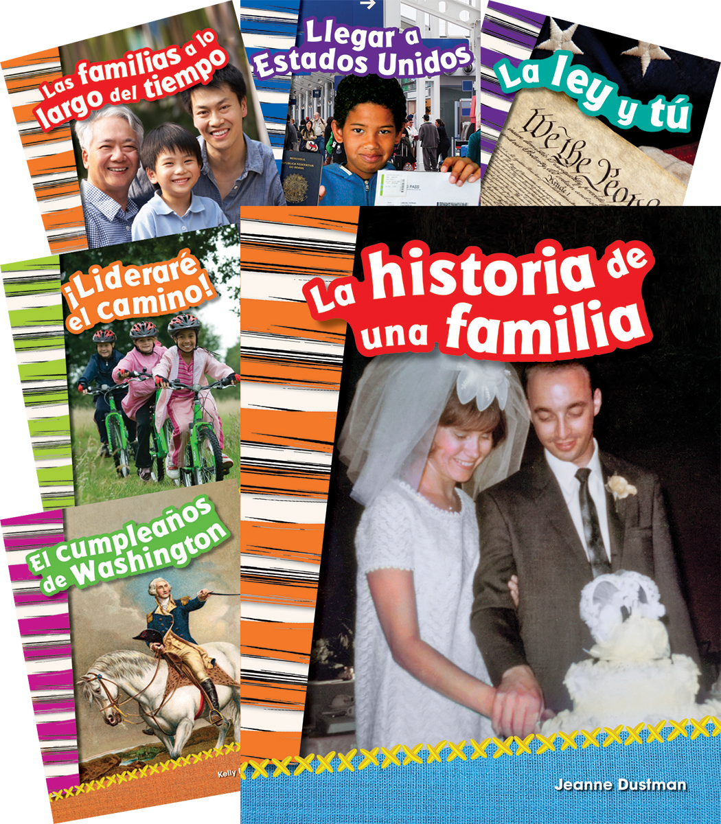 Social Studies Grade 2 10-Book Spanish Set
