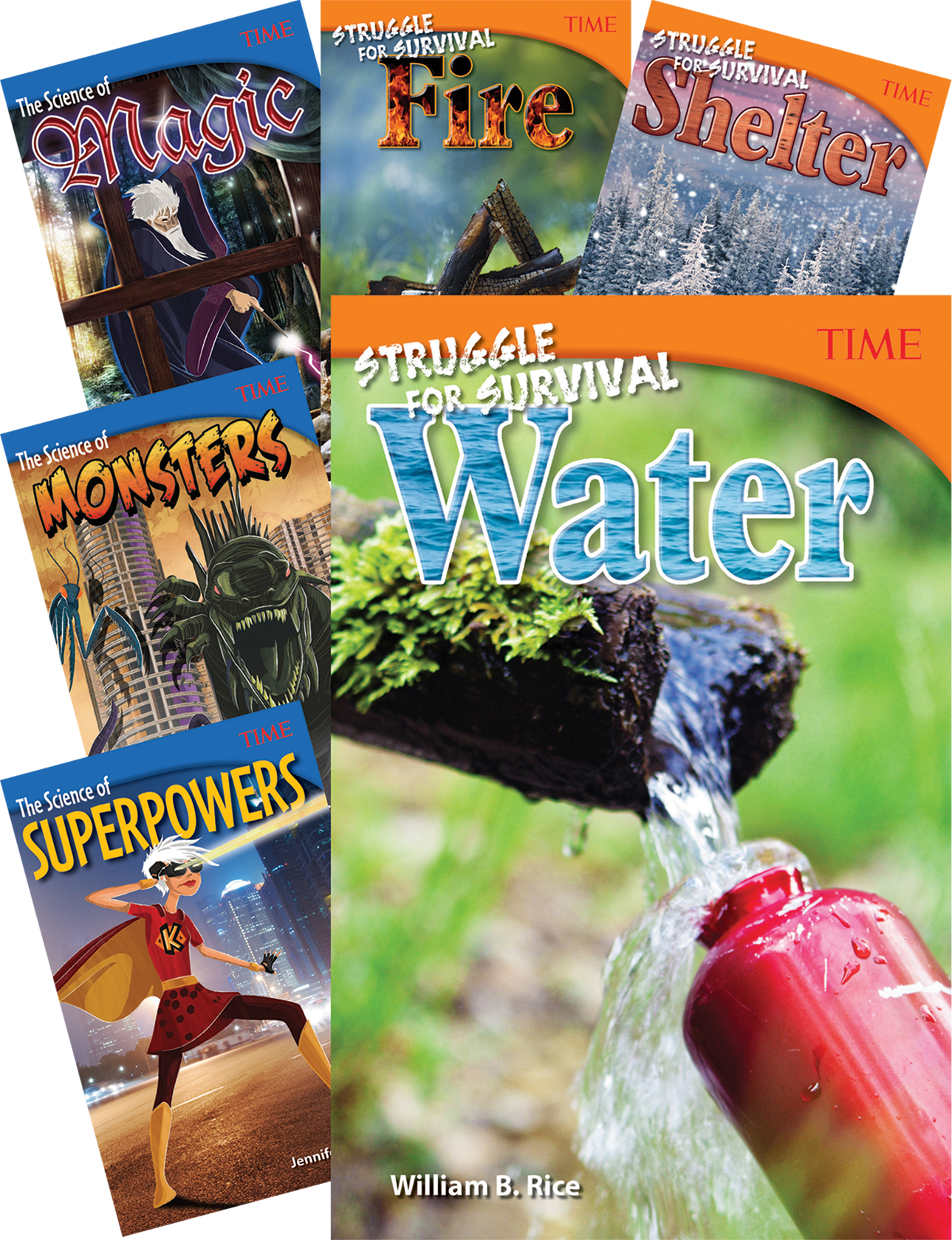 Science: Struggles and Surprises Grade 6, 6-Book Set