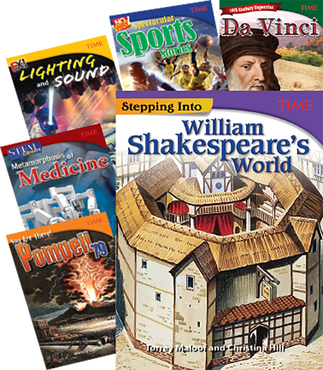 TIME Informational Text Grade 7 Set 1, 6-Book Set