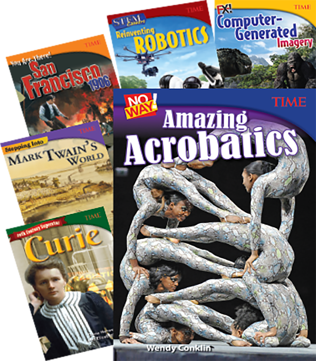 TIME Informational Text Grade 7 Set 3, 6-Book Set