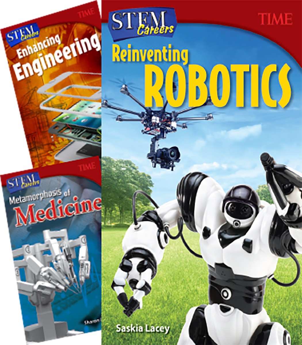 TIME STEM Careers, 3-Book Set