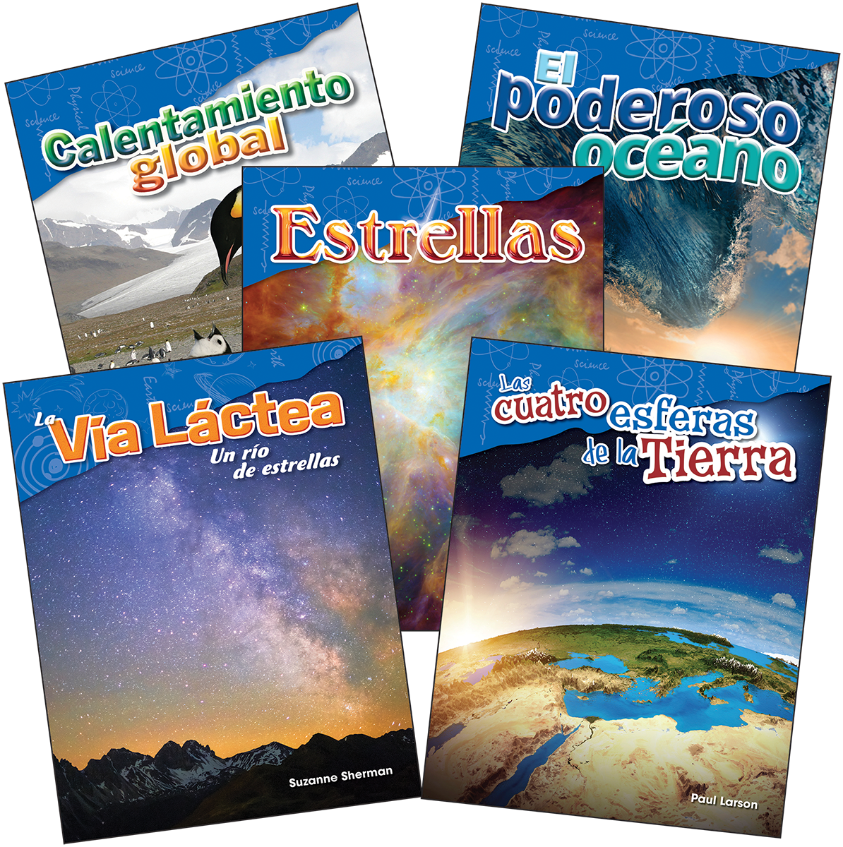 Earth and Space Science Grade 5 Spanish: 5-Book Set