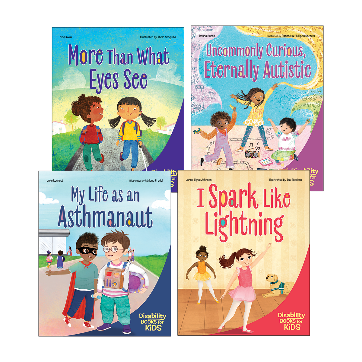 Disability Books for Kids 4-Book Set