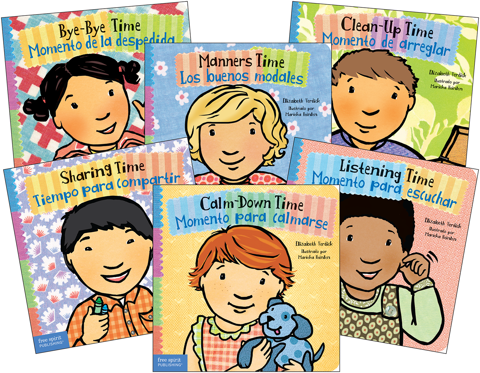 Toddler Tools® Series Board Book Bilingual 6-Book Set