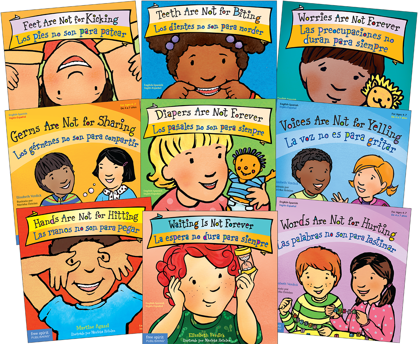 Best Behavior® Series Board Book Bilingual 9-Book Set